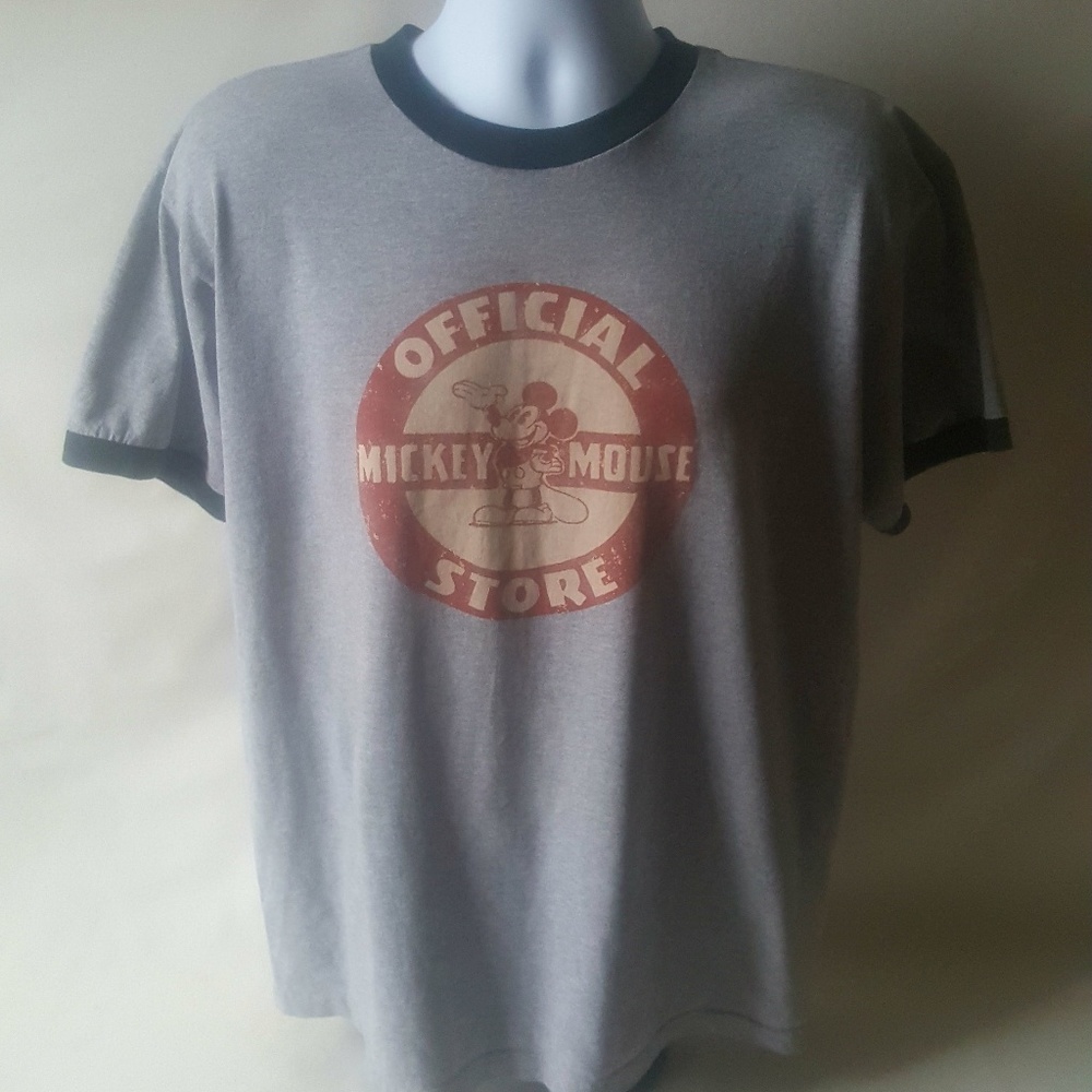 Official Mickey Mouse store mens short sleeve T